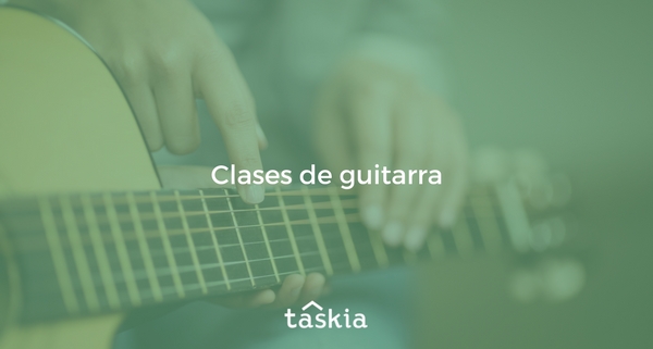 Armario Pegajoso malla Clases particulares de guitarra - Taskia